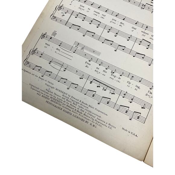 El Rancho Grande Sheet Music 1934 My Ranch Silvano Ramos Emilio Uranga - Picture 4 of 5